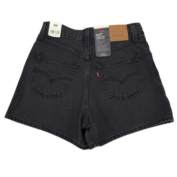 Levi's 80s Mom Short In Not To Interrupt Black Size 25 - Picture 6 of 9